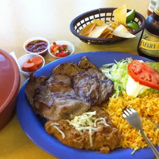 Carne Asada Plate