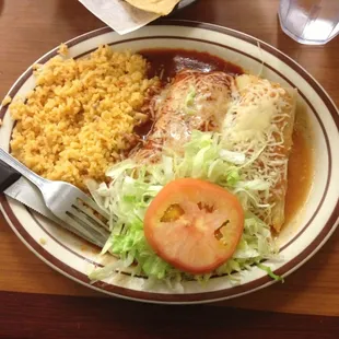 Enchilada and tamele