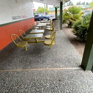 Outdoor seating