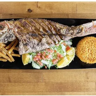 Mojarra frita