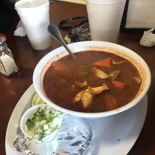 Caldo de Mariscos