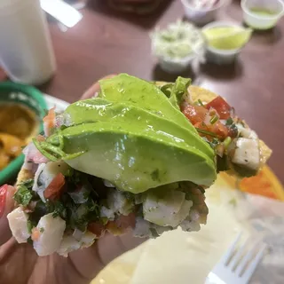 Ceviche Tostada