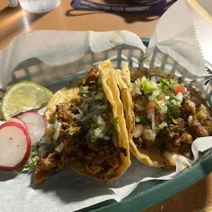 Al Pastor and Camaron