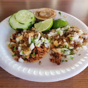 A pollo and a chorizo