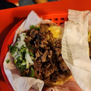 Steak taco