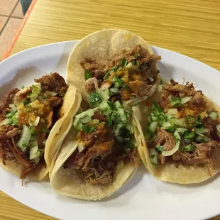 Pork tacos