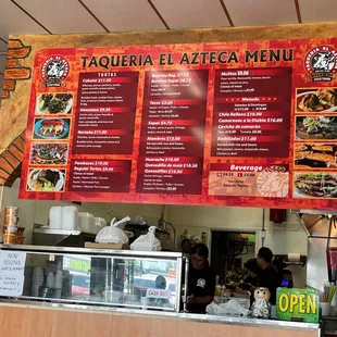 Menu.