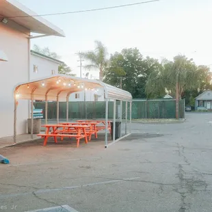 Wider shot of where you sit to eat.