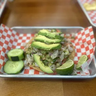 Ceviche de camarón