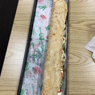 Al pastor quesadilla.