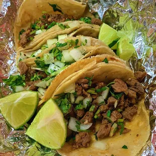 $1 tacos (protein: steak)