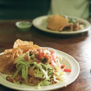 Shrimp Taco from my first visit, Photo taken on my film Camera on Fuji C200