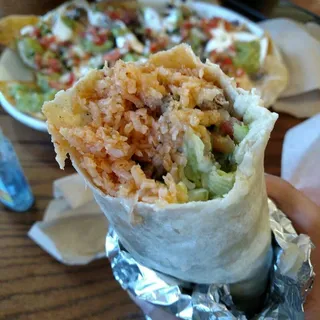 Super Chile Relleno Burrito NO MEAT