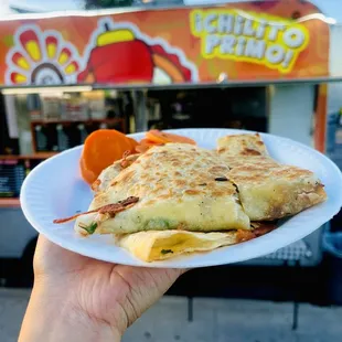 Al Pastor Quesadilla (Marinated Pork)