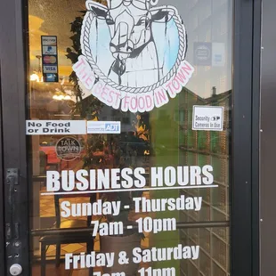 business hours