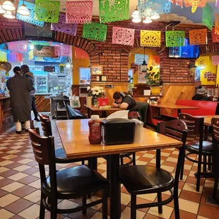 crepes, interior