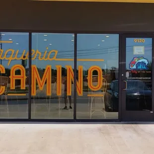 front entrance.