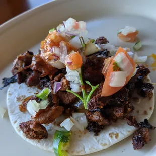 a plate of food