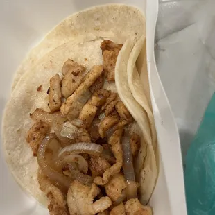 Chicken taco- so good!!