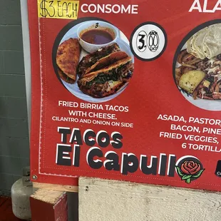 Birria tacos