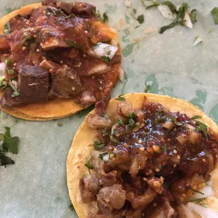 $2.80 each. Soft tacos. Yum!