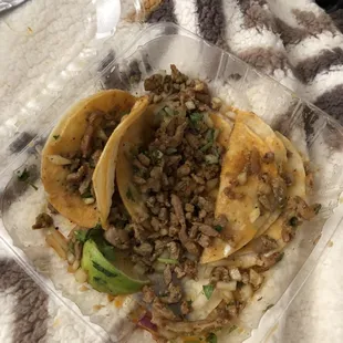 El Paztor Soft Tacos
