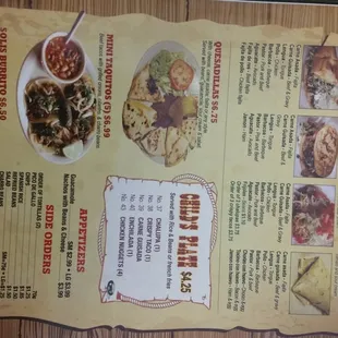 Menu Page 4