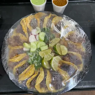 Rosca de taquitos mexicanos