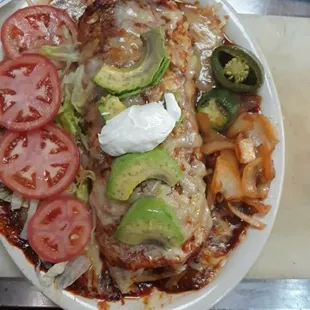 Burritos el charly en salsa roja o verde