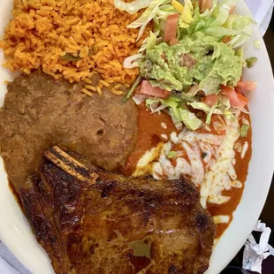 #9 Tampiquena steak plate. Bold, amazing flavor!