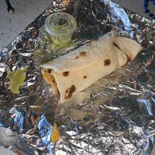 Bean and cheese Taco