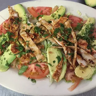 Ensalda de Fajita de Pollo/ Grilled Chicken Salad