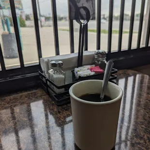Coffee by with a view ()