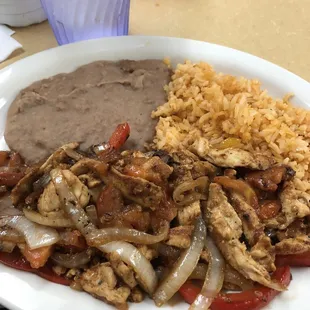 a plate of food