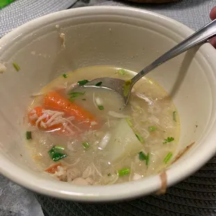 Caldo de pollo