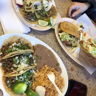 Taco dinner, gorditas and more tacos