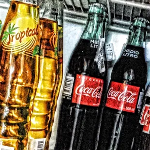 glass bottled Mexican Coca Cola