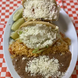 Gorditas Plate