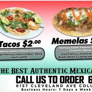 the best authentic mexican tacos in the area
