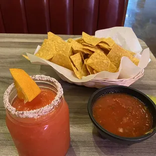 Not too strong, and not watered down.