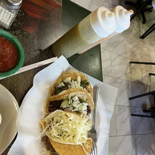 Soft,hard and street tacos