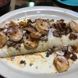 a plate of food