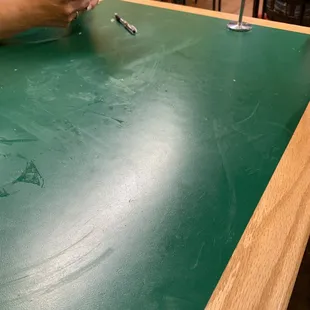 COVID free thanks for the cleaning the table