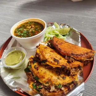 Birria tacos