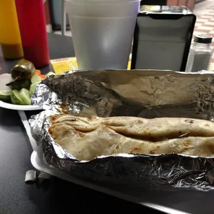 Carne asada burrito