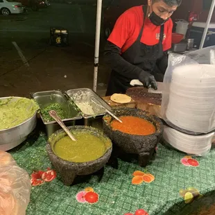 All things already added for carne asada