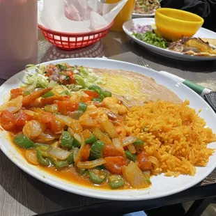 Camarones rancheros