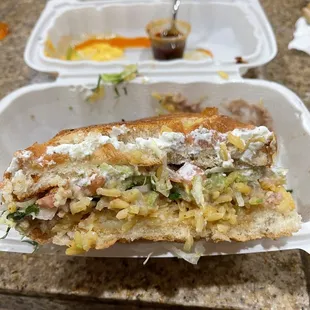 Veggie Torta was delicious and filling