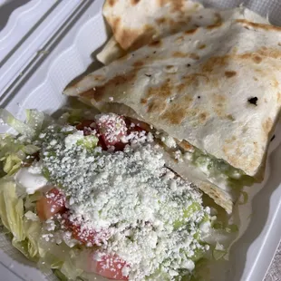 Super Shrimp Quesadilla