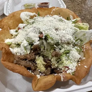 Taco Salad is hella good